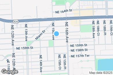 Map image of the property - 1511 NE 160th St