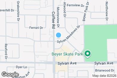 Map image of the property - 1305 Sylvan Meadows Dr