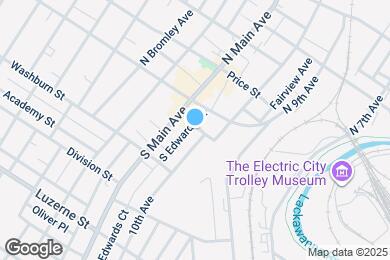 Map image of the property - 1011 Scranton St