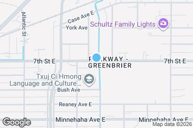 Map image of the property - 1388 7th St E