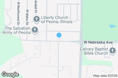 Map image of the property - 2647 W Nebraska Ave