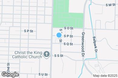 Map image of the property - 1714 S 28th St