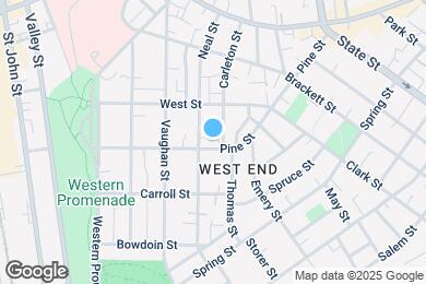 Map image of the property - 129 Pine St