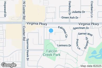 Map image of the property - 109 Falcon Creek Dr