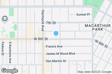 Map image of the property - 2919 W 8th St