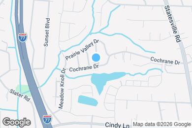 Map image of the property - 2203 Brandybuck Ln
