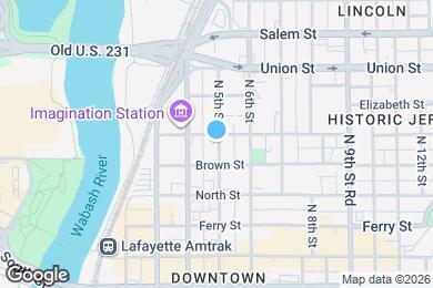 Map image of the property - 522 N 5th St