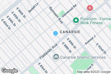 Map image of the property - 752 E 88th St