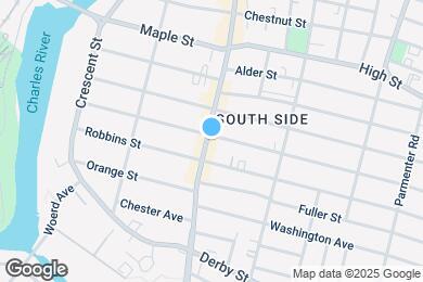 Map image of the property - 664 Moody St