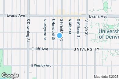 Map image of the property - 2235 S FRANKLIN ST