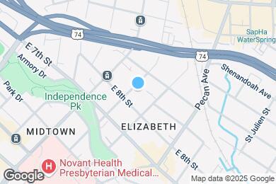 Map image of the property - 518 Lamar Ave