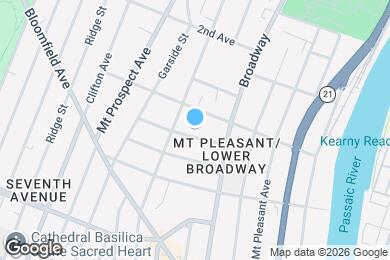 Map image of the property - 29 Taylor St