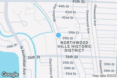 Map image of the property - 3917 Windsor Ave