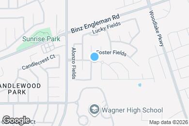 Map image of the property - 3422 Dunlap Fields