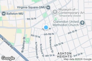 Map image of the property - 631 N Oakland St