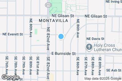 Map image of the property - 125 NE 84th Ave