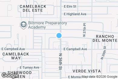 Map image of the property - 3547 E Meadowbrook Ave
