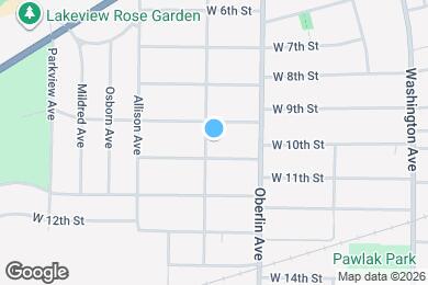 Map image of the property - 937 Brownell Ave