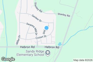 Map image of the property - 4 Bolter Ct