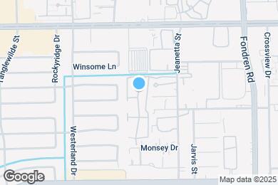 Map image of the property - 2800 Jeanetta St
