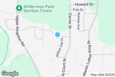 Map image of the property - 111 Live Oak Dr