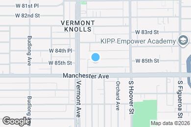 Map image of the property - 926 W 85th St