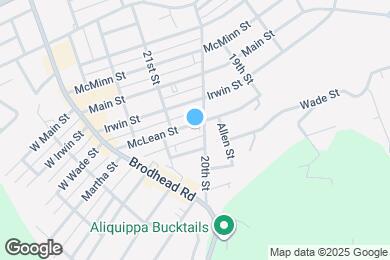 Map image of the property - 2005 McLean St