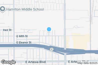 Map image of the property - 1717 E 68th St