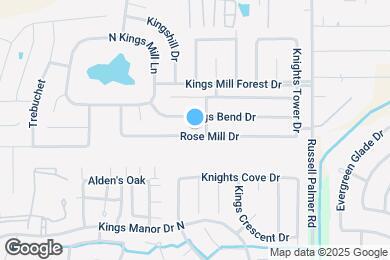 Map image of the property - 21515 Rose Mill Dr