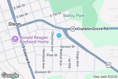 Map image of the property - 901 Walnut Ave