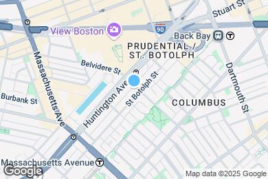 Map image of the property - 256 W Newton St