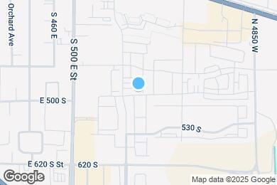 Map image of the property - 642 E 460 S