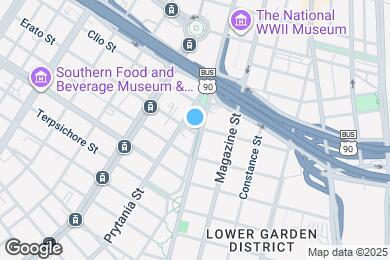 Map image of the property - 1412 Erato St