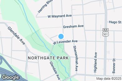 Map image of the property - 300 W Lavender Ave