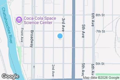 Map image of the property - 619 3rd Ave