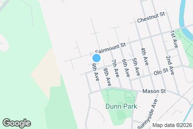 Map image of the property - 395 9th Ave