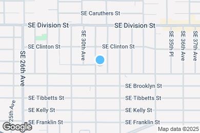 Map image of the property - 2820 SE 31st Ave