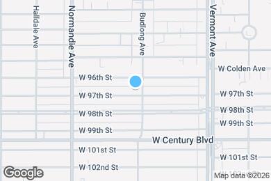 Map image of the property - 1205 W 97th St