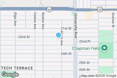 Map image of the property - 2605 22nd St