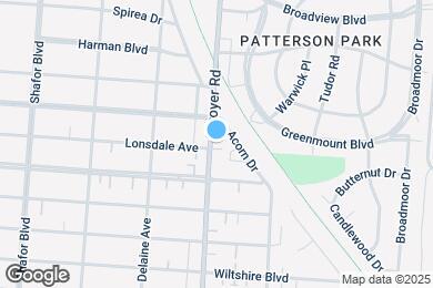Map image of the property - 1422 Shroyer Rd