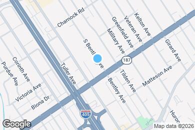 Map image of the property - 3757 S Bentley Ave