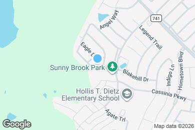 Map image of the property - 2005 Blakehill Dr