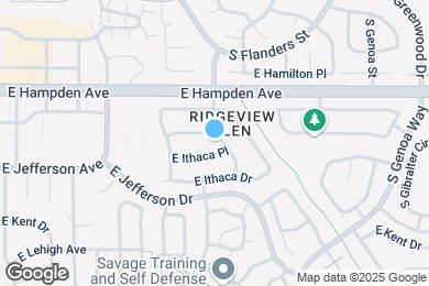 Map image of the property - 3544 S Ceylon Way
