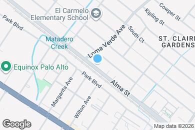 Map image of the property - 3143 Alma St