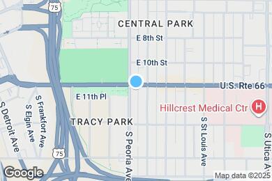 Map image of the property - 1306 E 11th St
