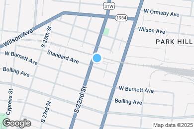 Map image of the property - 2015 Standard Ave