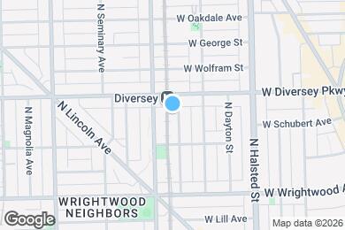 Map image of the property - 2736 N Wilton Ave