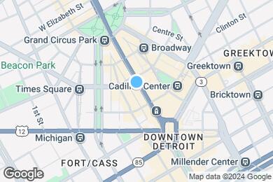 Map image of the property - The Lofts of Merchants Row