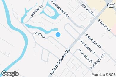 Map image of the property - 128 N Meyers Dr