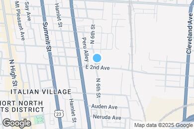 Map image of the property - 950 N 6th St